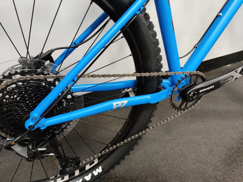 Ex-Display Orange P7 S 27.5 Hardtail Mountain Bike Small 2021 in Sparks Blue-1