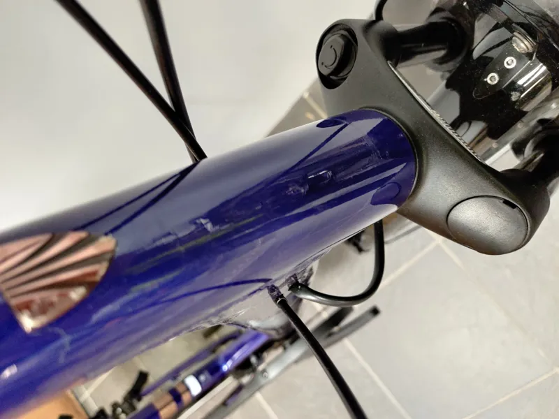 Ex Display Trek Verve 3 EQ Lowstep Womens Hybrid Bike Medium 2022 in Purple -2