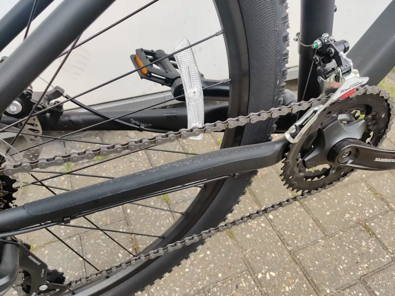 Ex Display Trek Marlin 4 Hardtail Mountain Bike Large 2022 in Matt Black-4