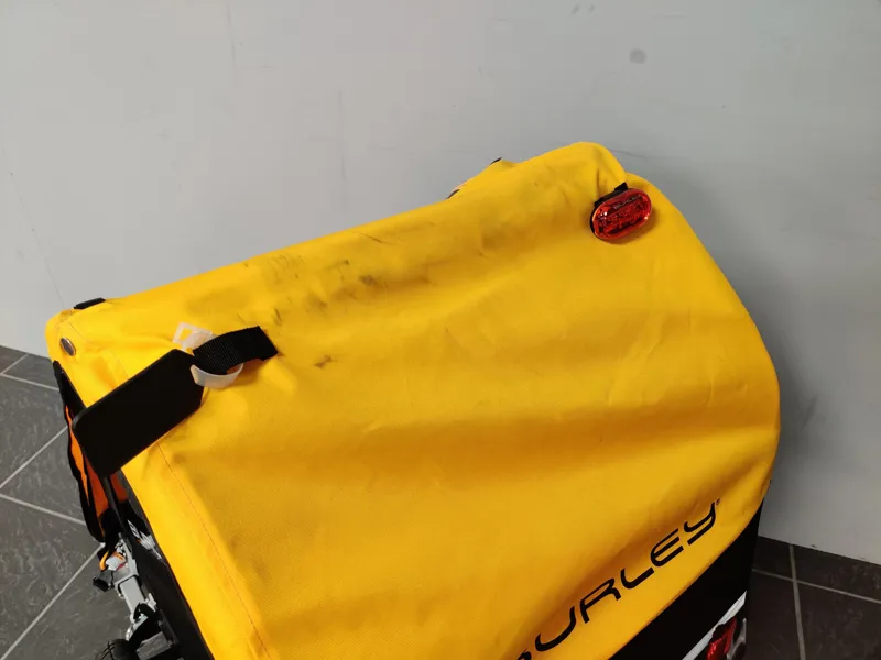 EX DISPLAY Burley Bee Trailer in Yellow-2