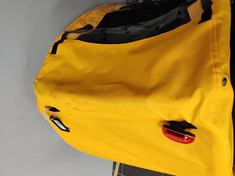 EX DISPLAY Burley Bee Trailer in Yellow-4