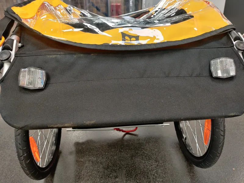 EX DISPLAY Burley Bee Trailer in Yellow-6