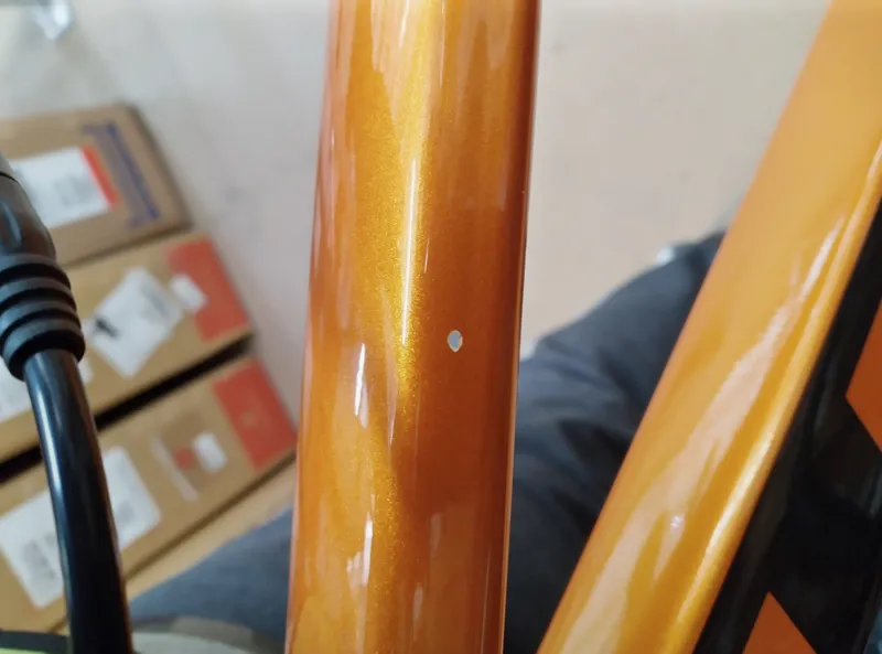 EX DISPLAY Trek Marlin 6 Hardtail Mountain Bike MediumLarge 2023 in Factory Orange-1