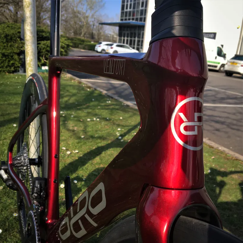 Orro Venturi STC Rival Etap Road Bike 2022 in Metallic Red-6