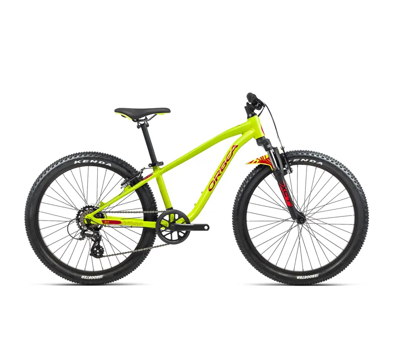 Orbea MX 24 XC Kids Mountain Bike 2021 in Lime and Watermelon