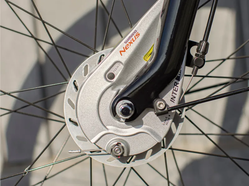 Trek L300 Lowstep Hybrid Bike 2020 in Red-6