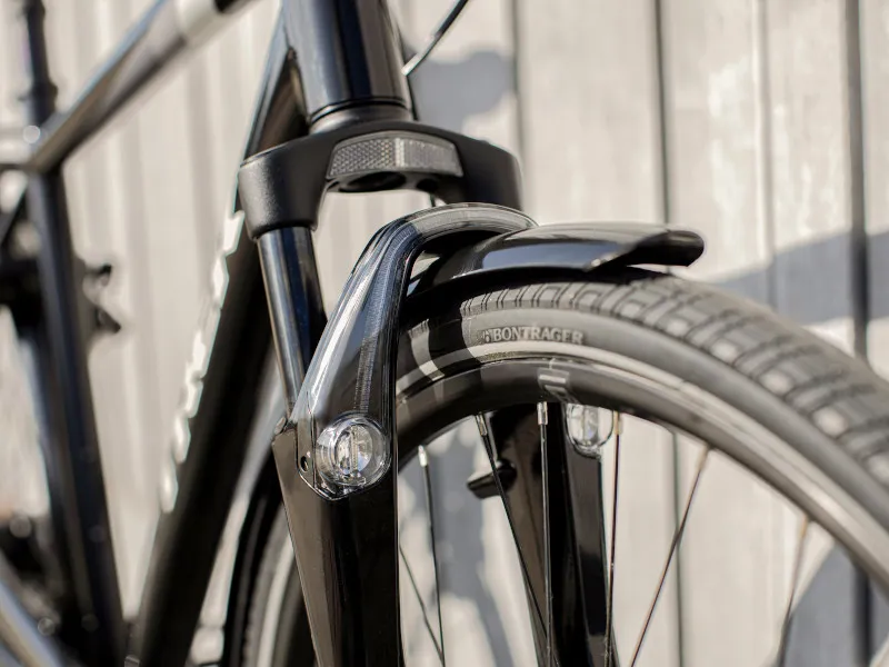 Trek L300 Hybrid Bike 2021 in Black-5