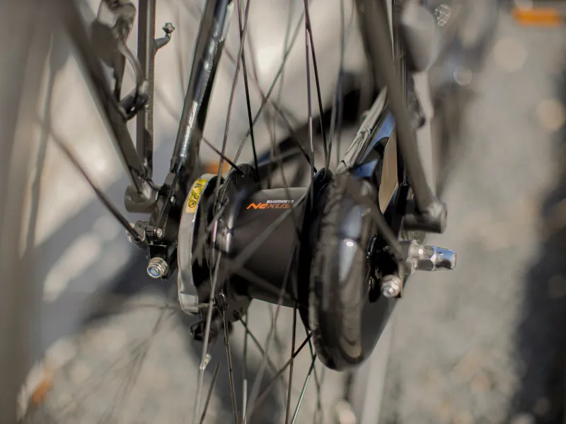 Trek L300 Hybrid Bike 2021 in Black-6