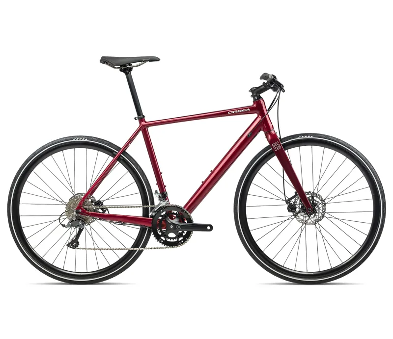 Orbea Vector 30 Hybrid Bike 2021 in Dark Red