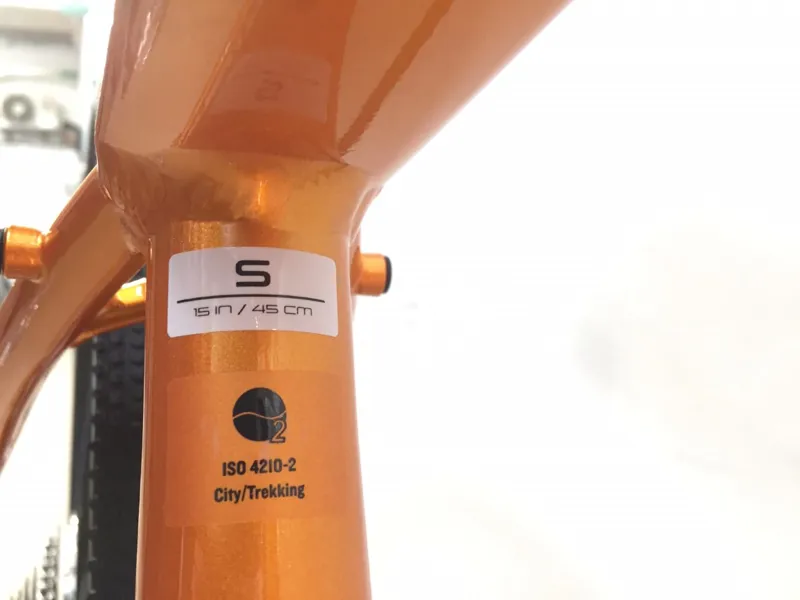 EX-DISPLAY Trek Dual Sport 3 Hybrid Bike 2021 Small in Factory Orange -1