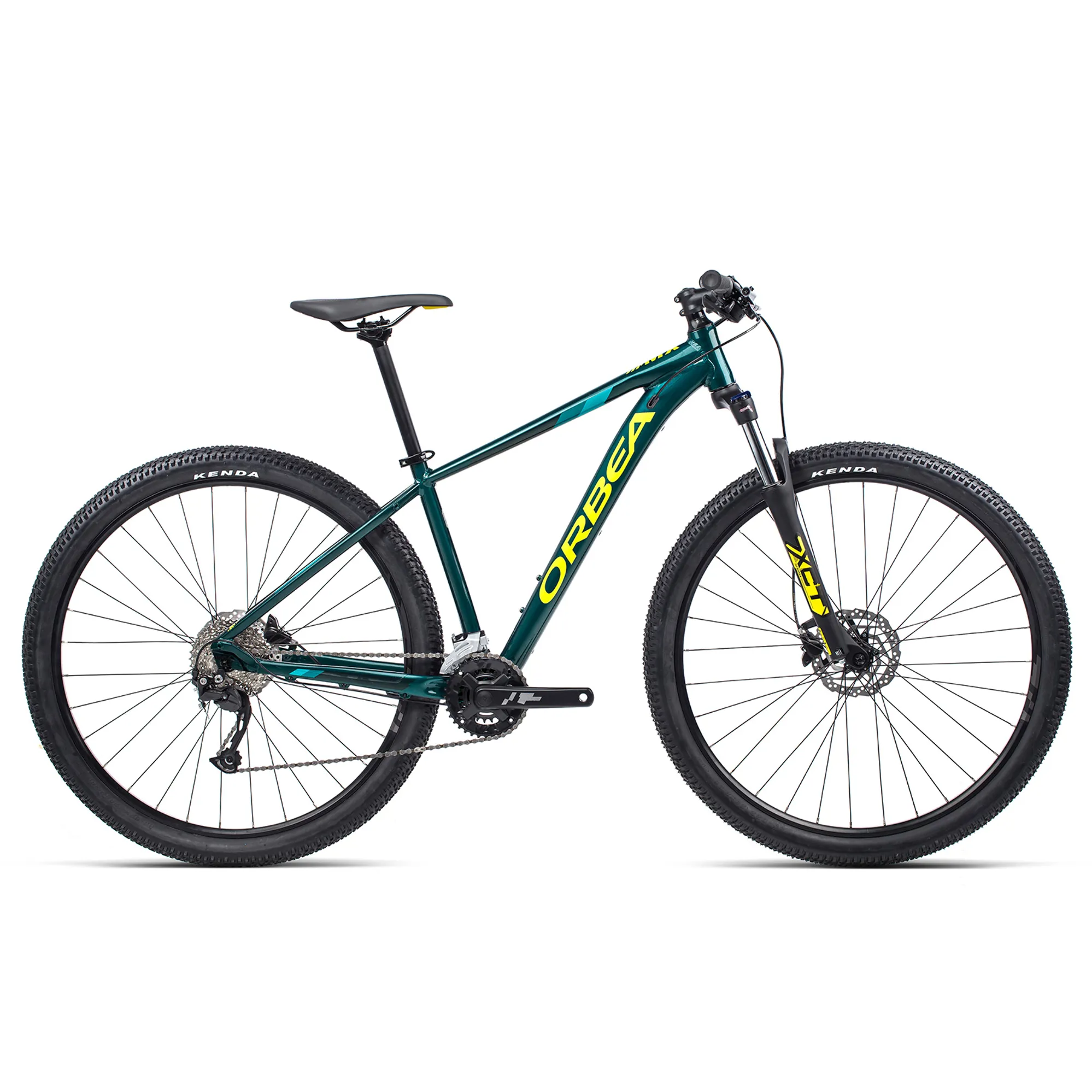 Orbea MX 40 Inch Unisex XC Hardtail Mountain Bike in Green