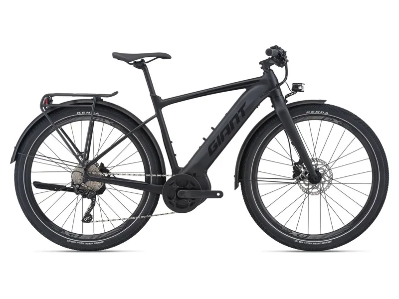 EX DISPLAY Giant FastRoad E+ EX Pro Electric Hybrid Bike X-Large 2022 Black-2