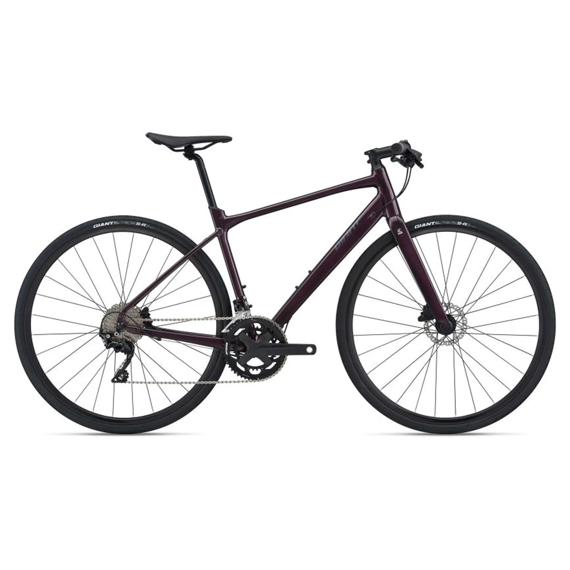 Giant FastRoad SL Disc Hybrid Bike in Purple - Main Image