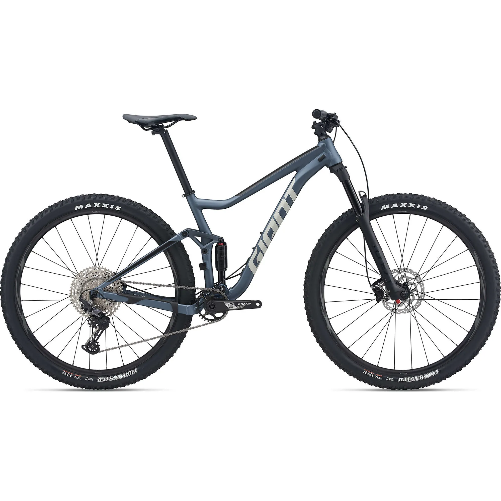 Giant Stance Full Suspension Mountain Bike 2021 in Blue Ashes