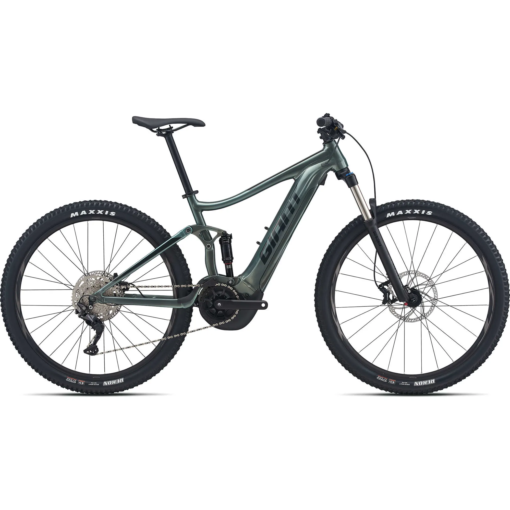 Giant Stance E+ 29 Electric FS Mountain Bike 2021 in Balsam Green