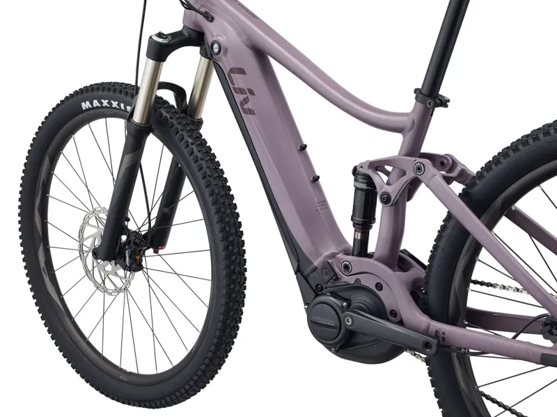 Liv Embolden E+ 2 Electric Mountain Bike 2023 in Purple Ash/Black-2