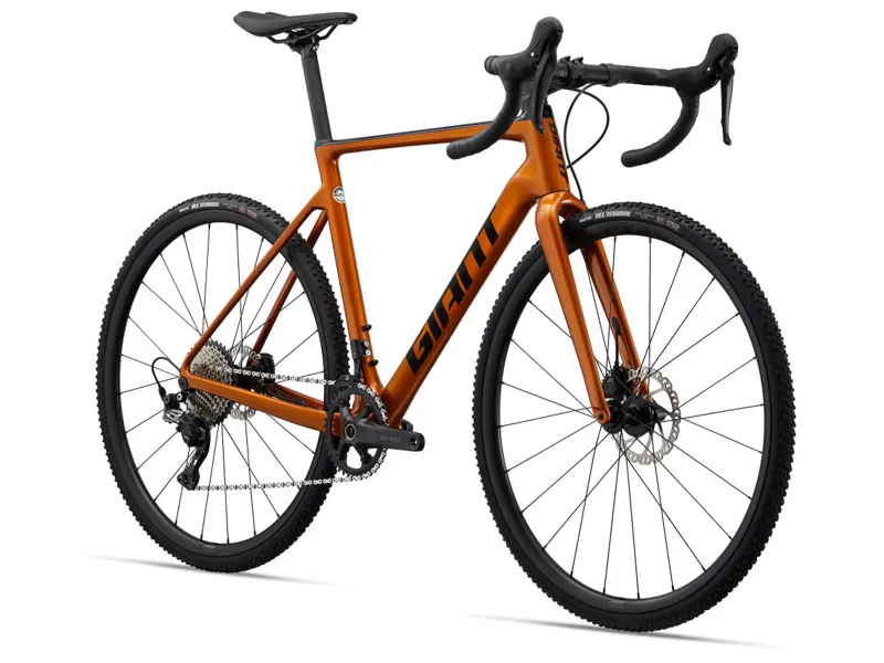 Giant TCX Advanced Pro 2 Cyclocross Bike 2023 in Amber Glow-5