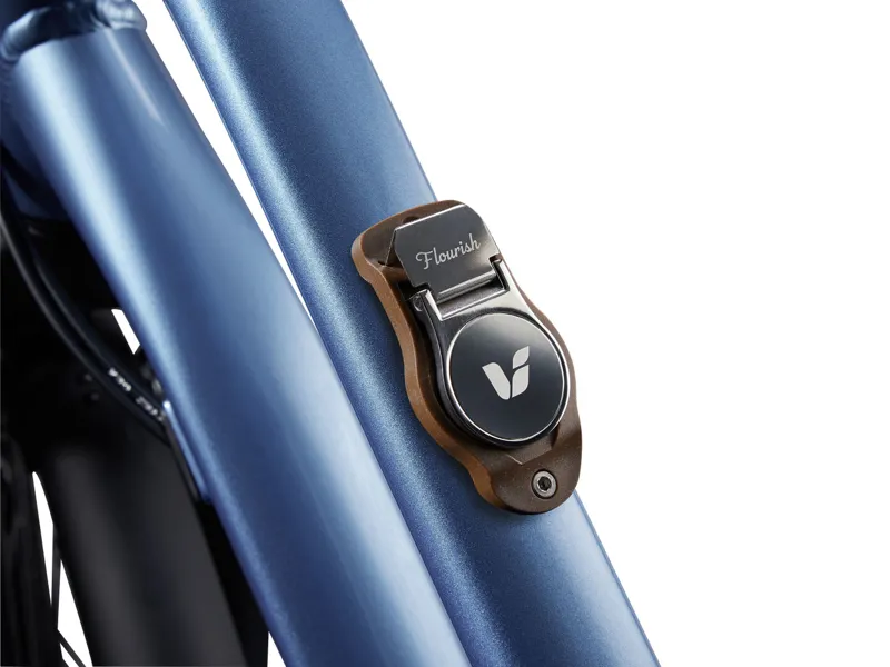 Liv Flourish Women's FS Hybrid Bike 2023 in Estoril Blue-1