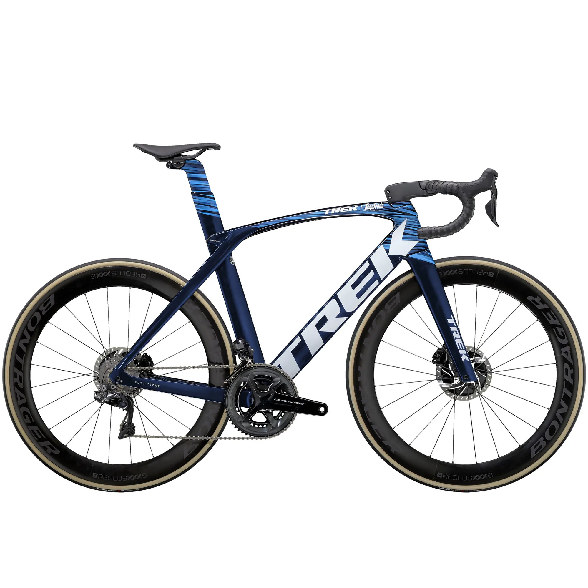 Trek Madone SLR Disc Road Bike 2021 in Blue - Main Image