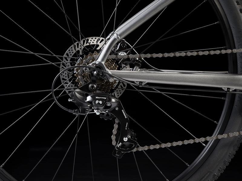 Trek Marlin 4 Hardtail Mountain Bike 2023 in Silver-1