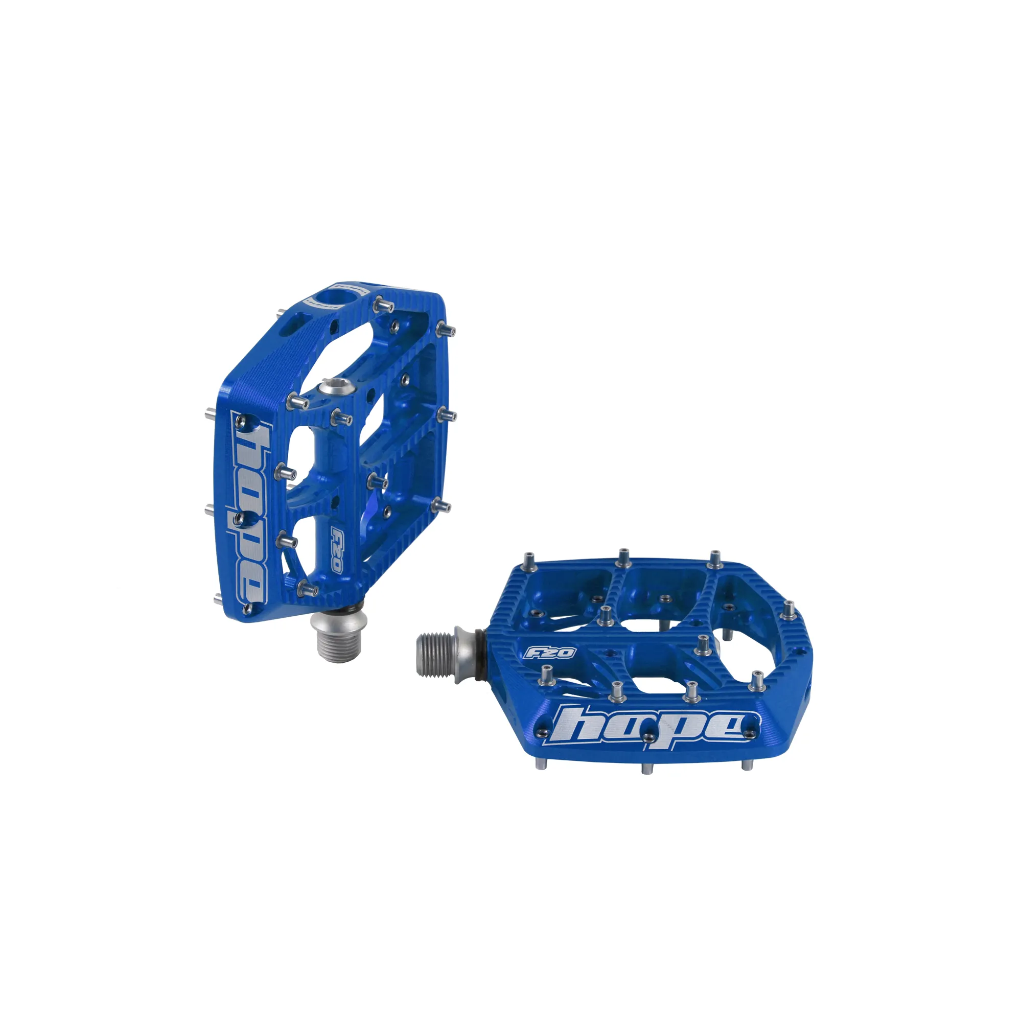 Hope F20 Pedals in Blue