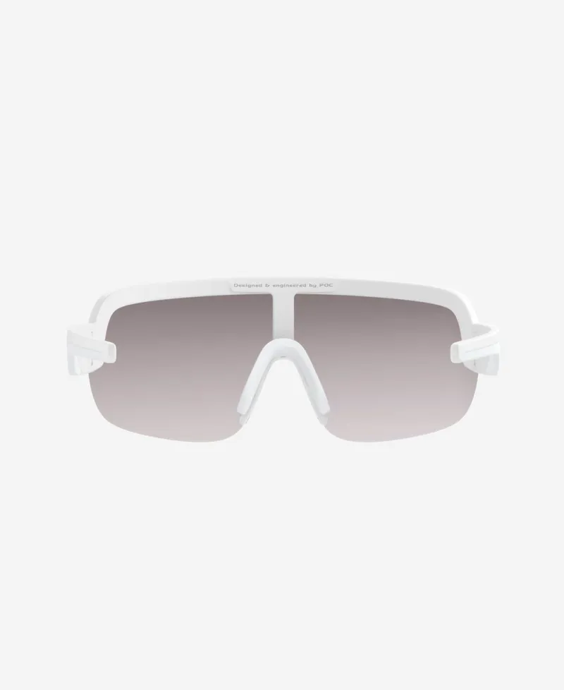 POC Aim Sunglasses in Hydrogen White Violet/Silver mirror-2