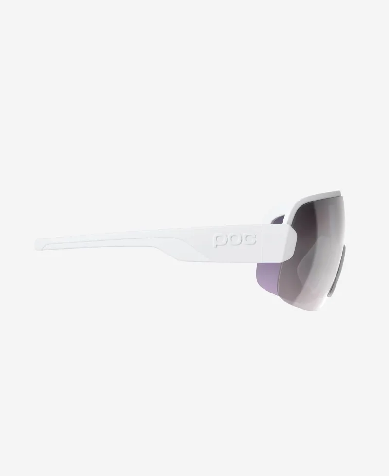 POC Aim Sunglasses in Hydrogen White Violet/Silver mirror-3