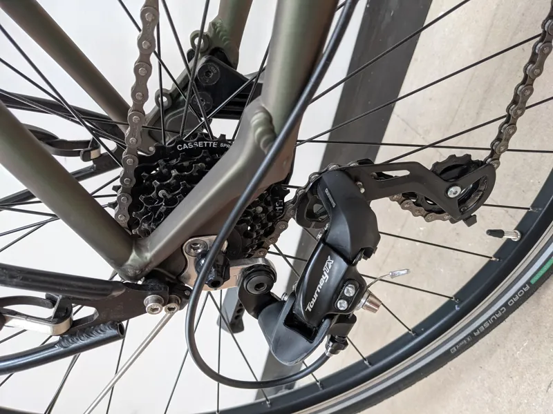 EX-Demo Scott Sub Sport 40 Hybrid Bike 2021 in Green-2