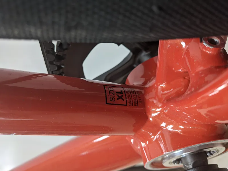 EX-Demo BMC Alpenchallenge One X-Large Hybrid Bike 2022 in Red Amber-2