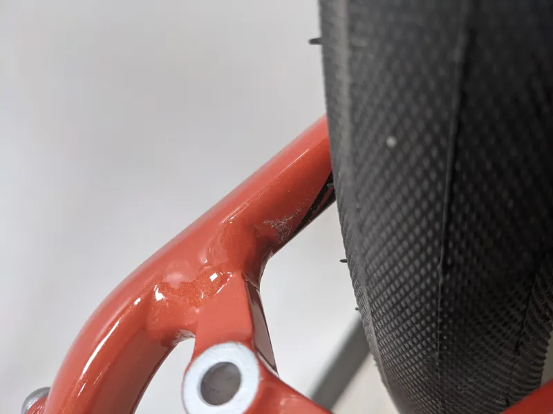 EX-Demo BMC Alpenchallenge One X-Large Hybrid Bike 2022 in Red Amber-4