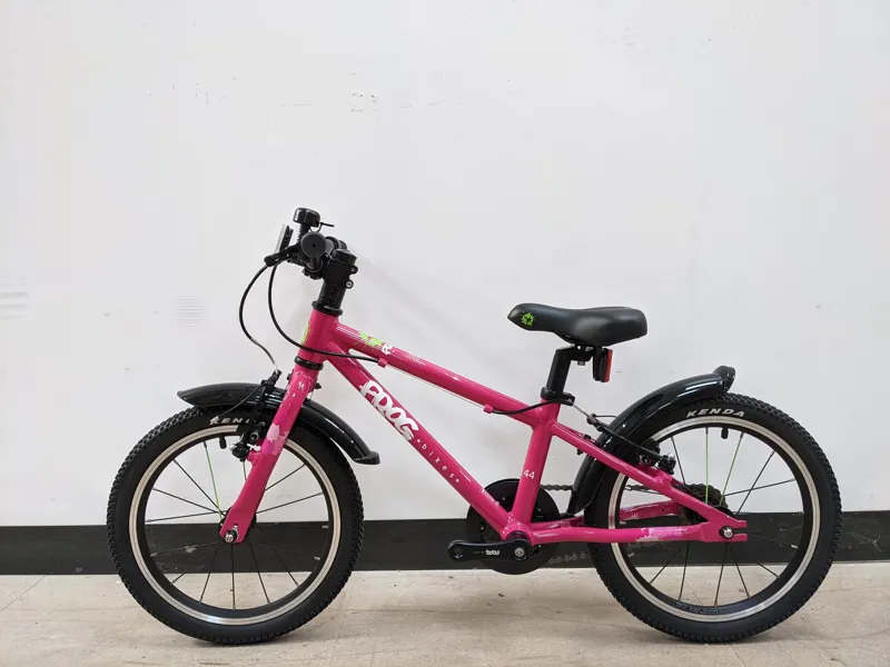 EX-DISPLAY Frog First Pedal 44 Kids Bike 16 inch Wheel 2022 in Pink-1