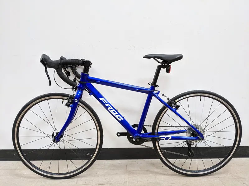 EX-Display Frog Bikes 67 Unisex Kids 24 inch Road Bike 2022 in Electric Blue-1
