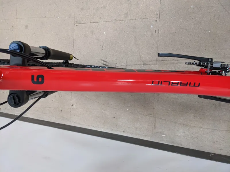 EX-Display Trek Marlin 6 Small Mountain Bike 2021 in Radioactive Red-2
