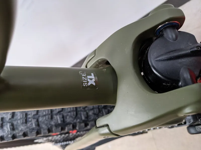 EX-Demo Lapierre eZESTY AM 9.2 XL Electric Full Suspension MTB 2022 in Moose Green-3