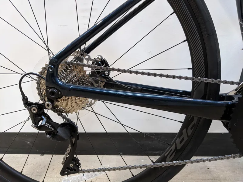 EX-Display Giant Road E+ 2 Pro Small Electric Road Bike 2021 in Cosmos Navy -2