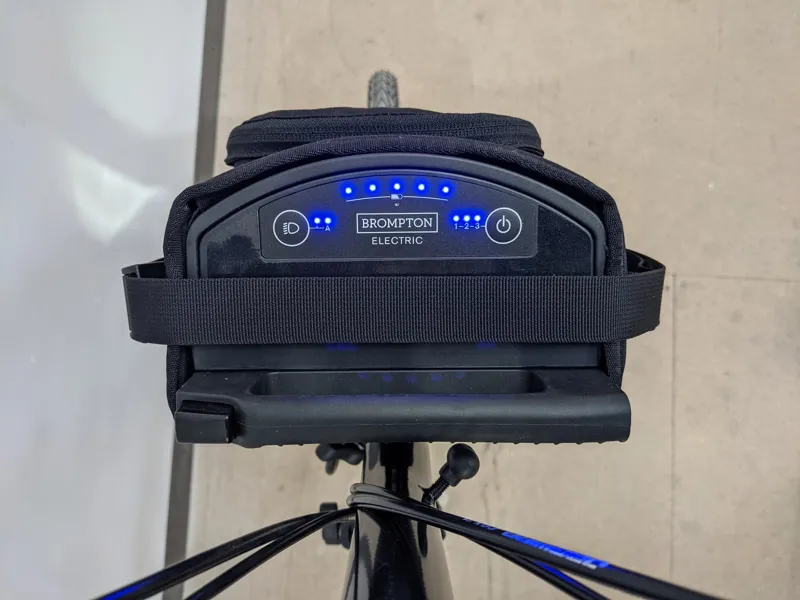 EX-DISPLAY Brompton M6L Electric Folding Bike 2021 in Black-4