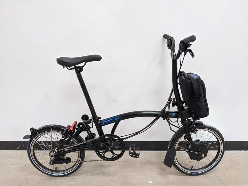 EX-DISPLAY Brompton M6L Electric Folding Bike 2021 in Black