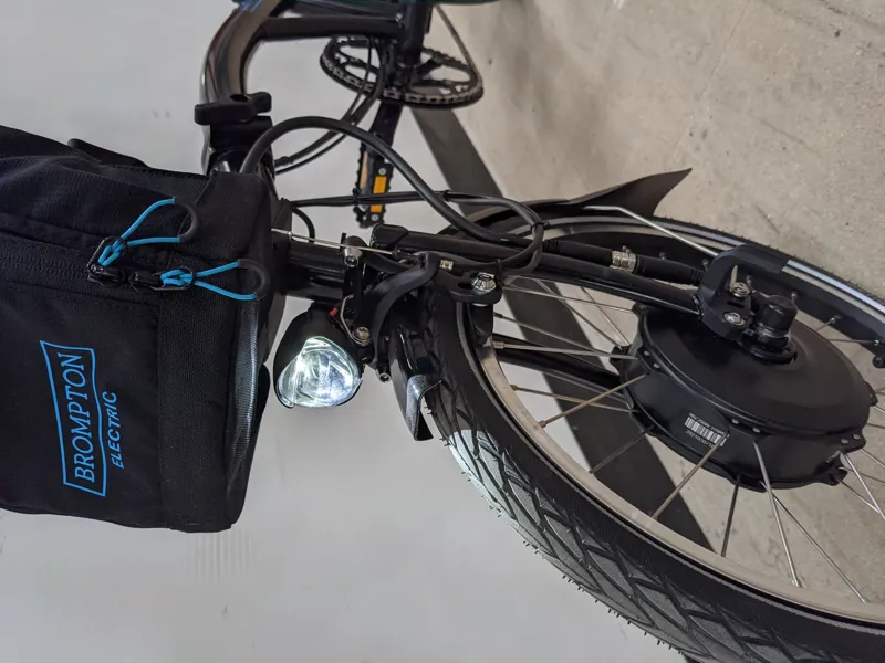 EX-DISPLAY Brompton M6L Electric Folding Bike 2021 in Black-2