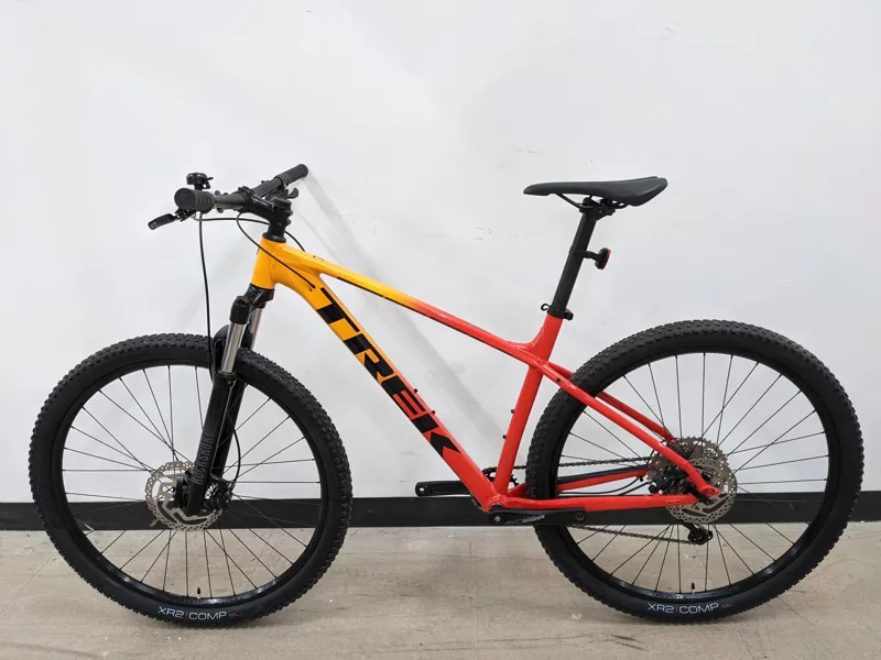 EX-DISPLAY Trek Marlin 7 Hardtail Mountain Bike Large 29er 2022 in Red Fade-1
