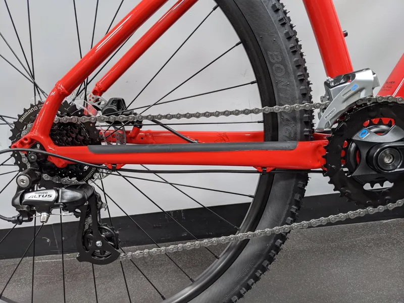 EX-DISPLAY Trek Marlin 6 Hardtail Mountain Bike ML 29 wheel 2021 in Radioactive Red -2