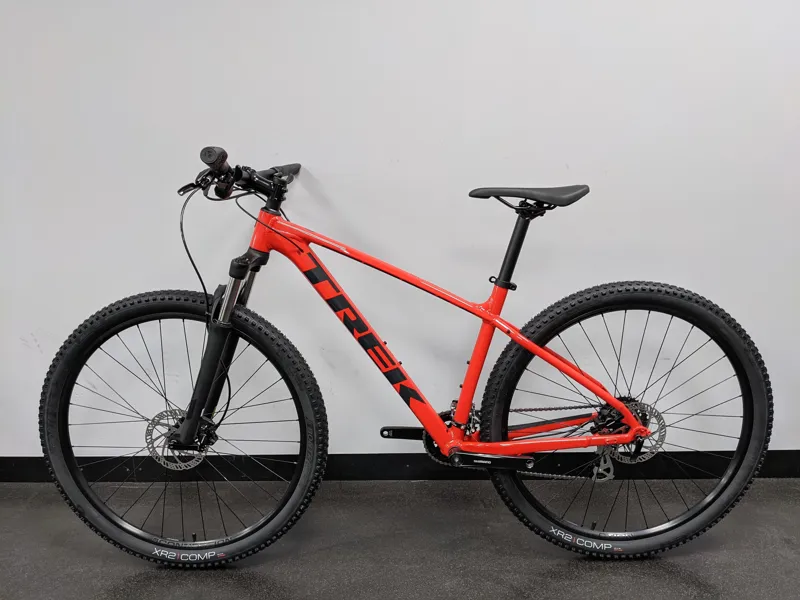 EX-DISPLAY Trek Marlin 6 Hardtail Mountain Bike ML 29 wheel 2021 in Radioactive Red -1
