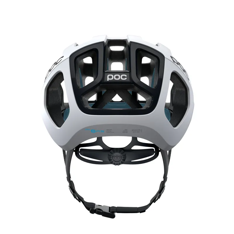 POC Ventral AIR SPIN Road Helmet Hydrogen White Raceday-2