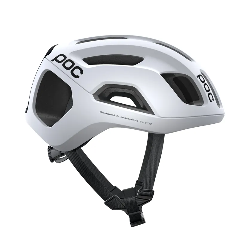 POC Ventral AIR SPIN Road Helmet Hydrogen White Raceday-3