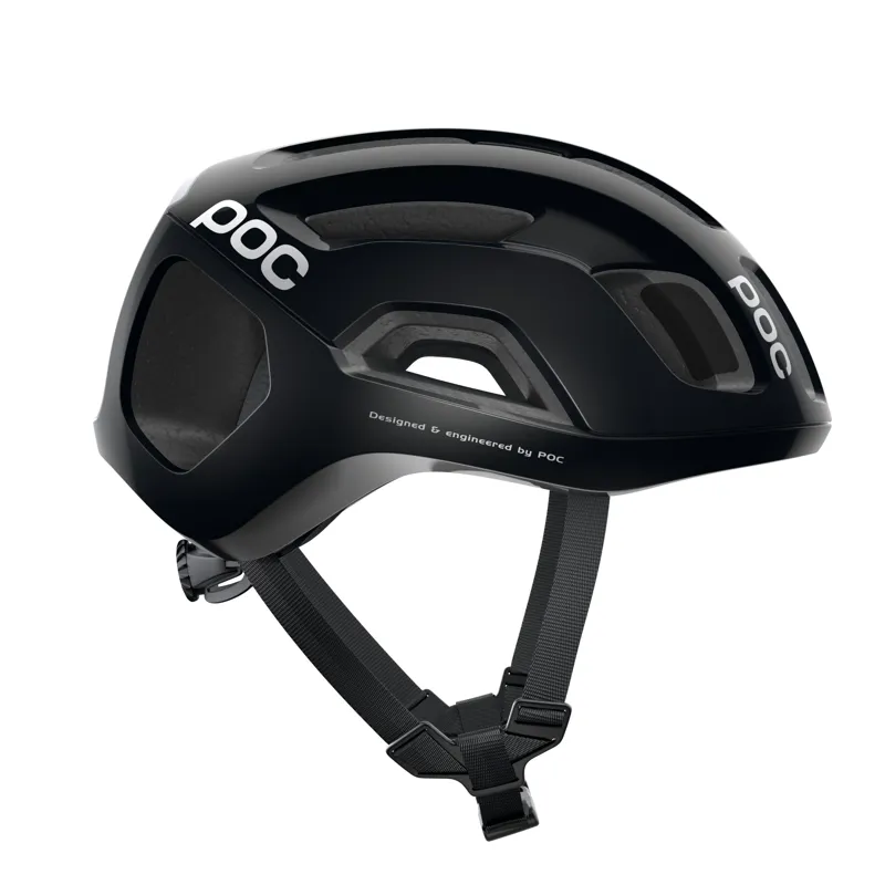 POC Ventral AIR SPIN Road Helmet Uranium Black Raceday-3