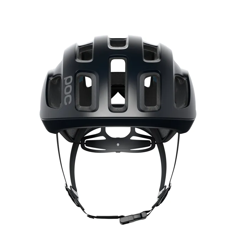 POC Ventral AIR SPIN Road Helmet in Uranium Black Matt-1