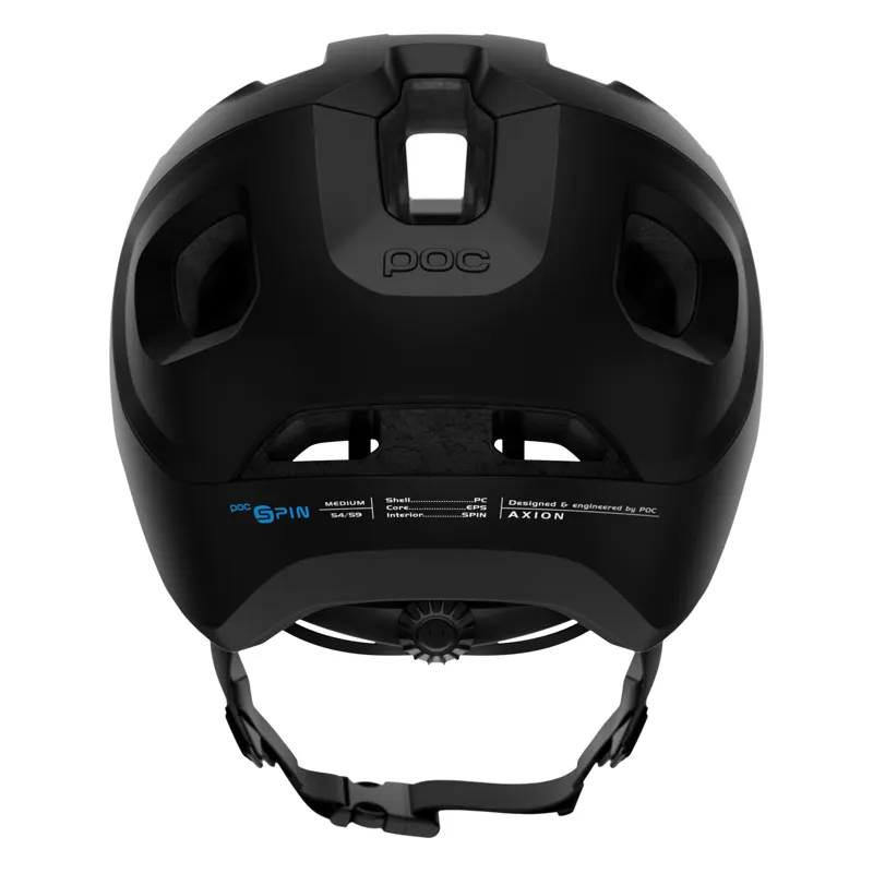 POC Axion SPIN MTB Helmet in Uranium Black Matt-2