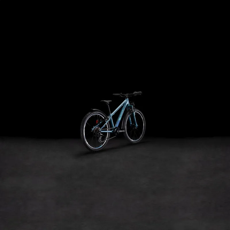 Cube Acid 240 Allroad Kids Bike 2024 in Arctic Blue/Mint-1