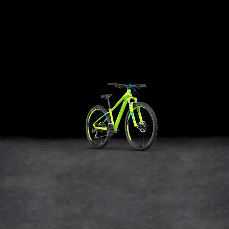 Cube Acid 260 Disc 26in Kid's Bike 2024 in Green/Blue-1