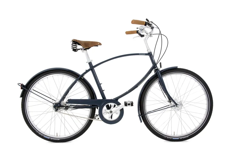 Pashley Parabike 19 inch Mens Hybrid Bike 2022 in Dusk Blue-1