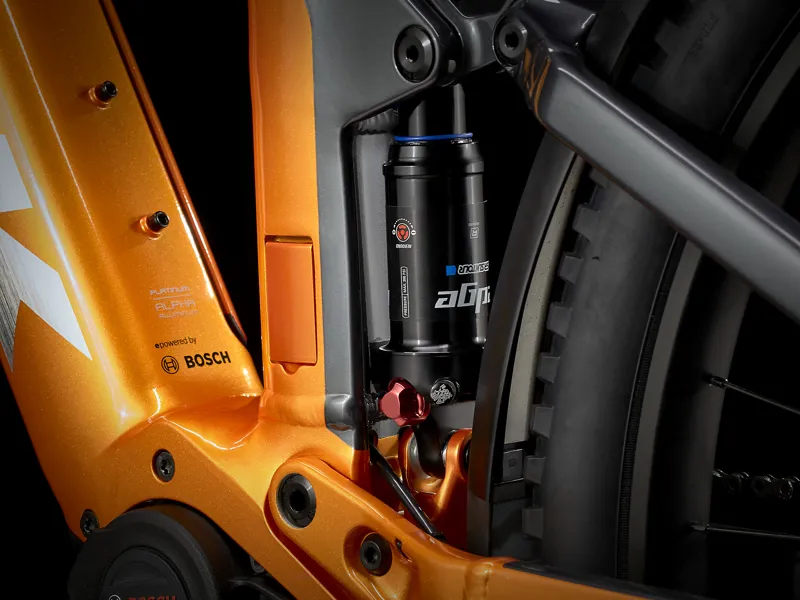 Trek Powerfly FS 4 625Wh Electric Mountain Bike 2022 in Orange-6